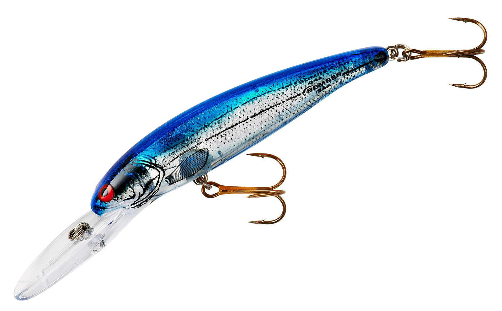 Bomber 06B24AXMKO Deep Long A Hard Body Lure 24A - 89mm