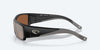 Costa Corbina Pro Matte Black Frame Copper Silver Mirror 580G Lens