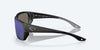 Costa Tailfin Matte Black Frame Blue Mirror 580G Lens Sunglasses