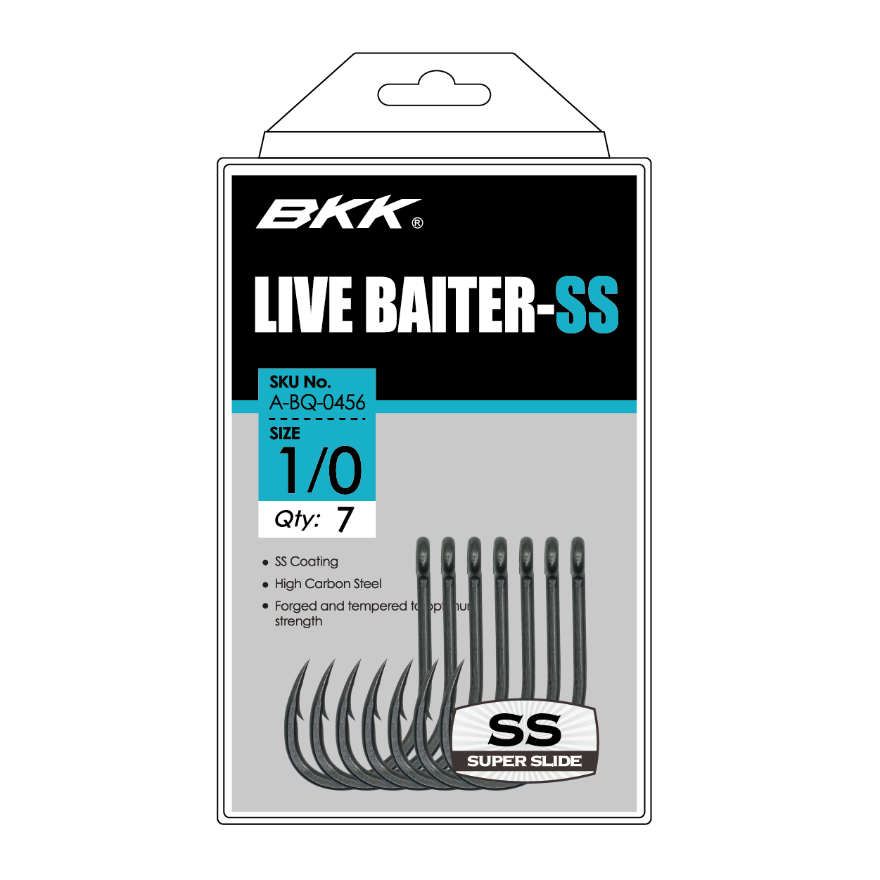 BKK Live Baiter SS Hook Value Pack