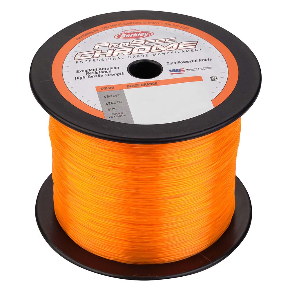 Berkley Pro Spec 1000yd 50lb Blaze Orange IGFA Mono Line