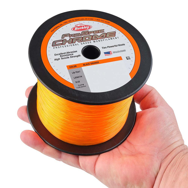 Berkley Pro Spec 1000yd 50lb Blaze Orange IGFA Mono Line