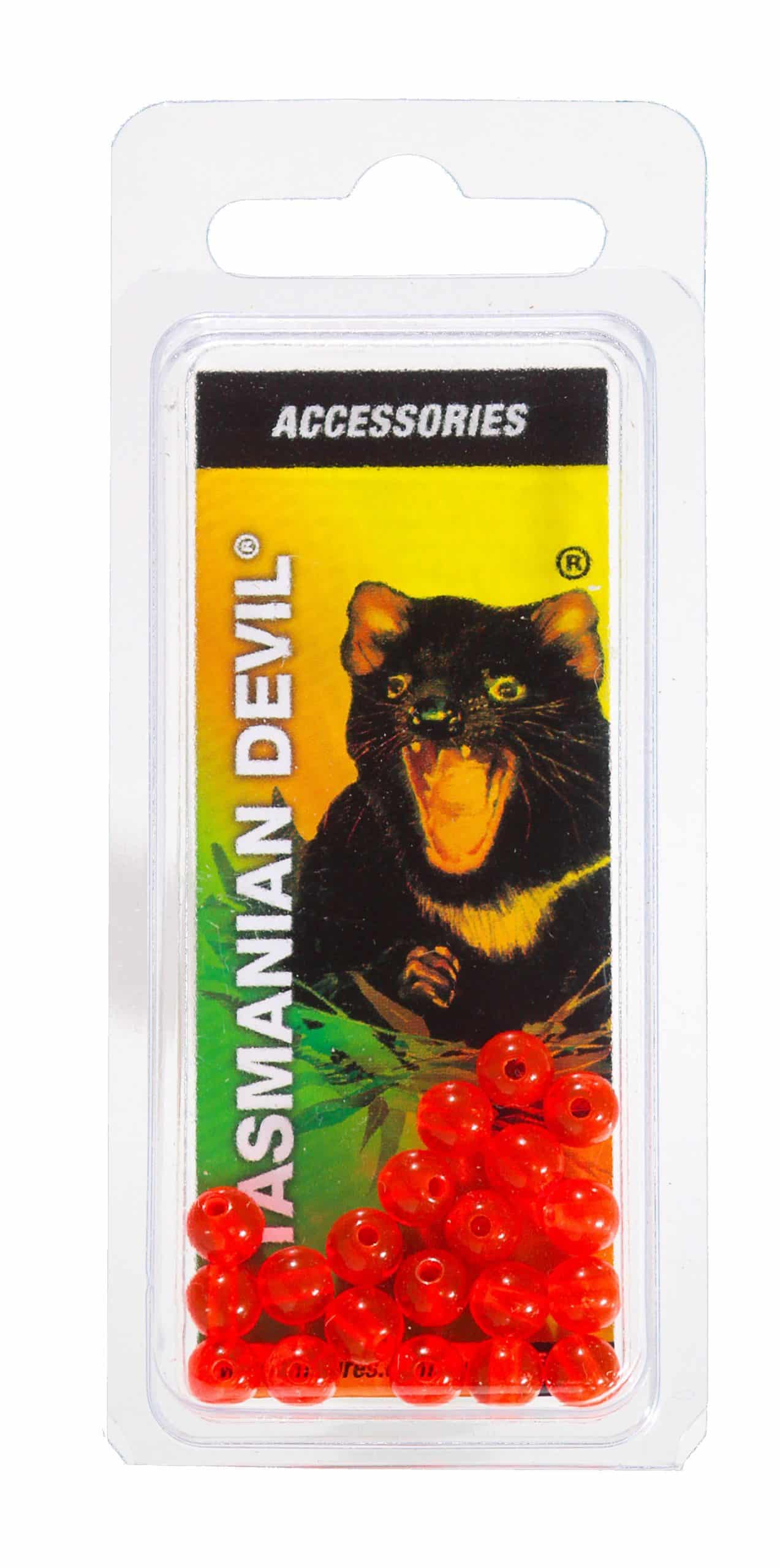 Tasmanian Devil Red Rigging Beads