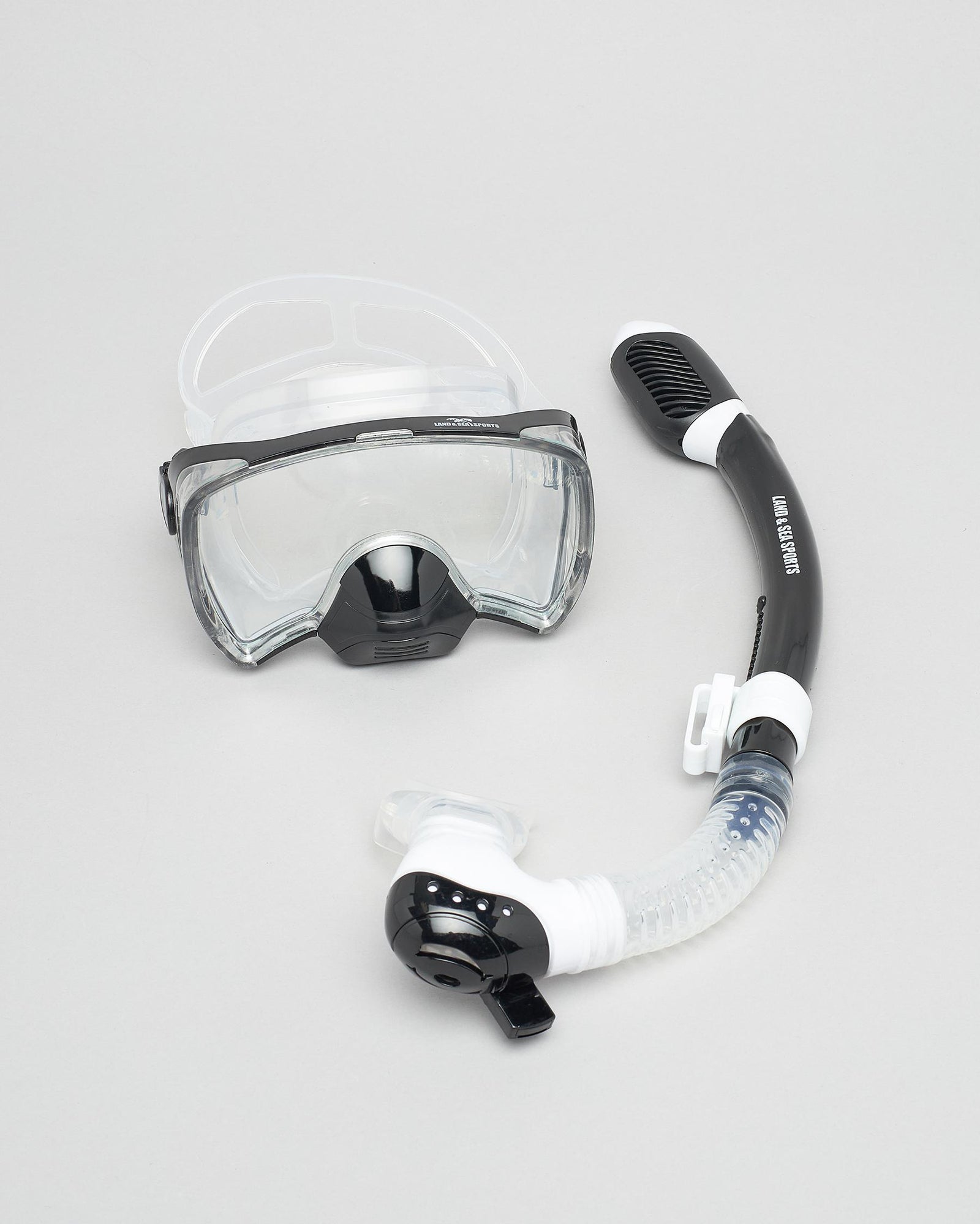 Land and Sea Hi Vis Executive Mask Snorkel Set