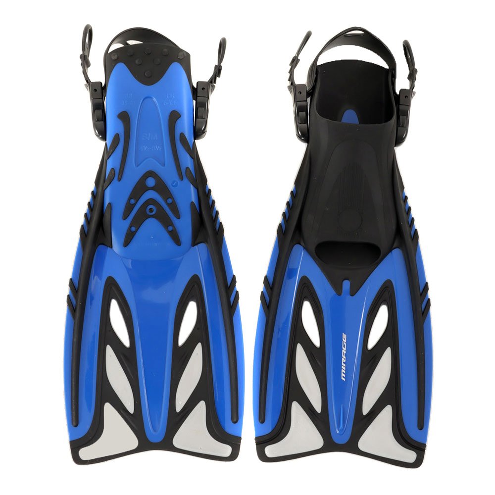 Mirage Phantom Mask Snorkel Fin Set Blue