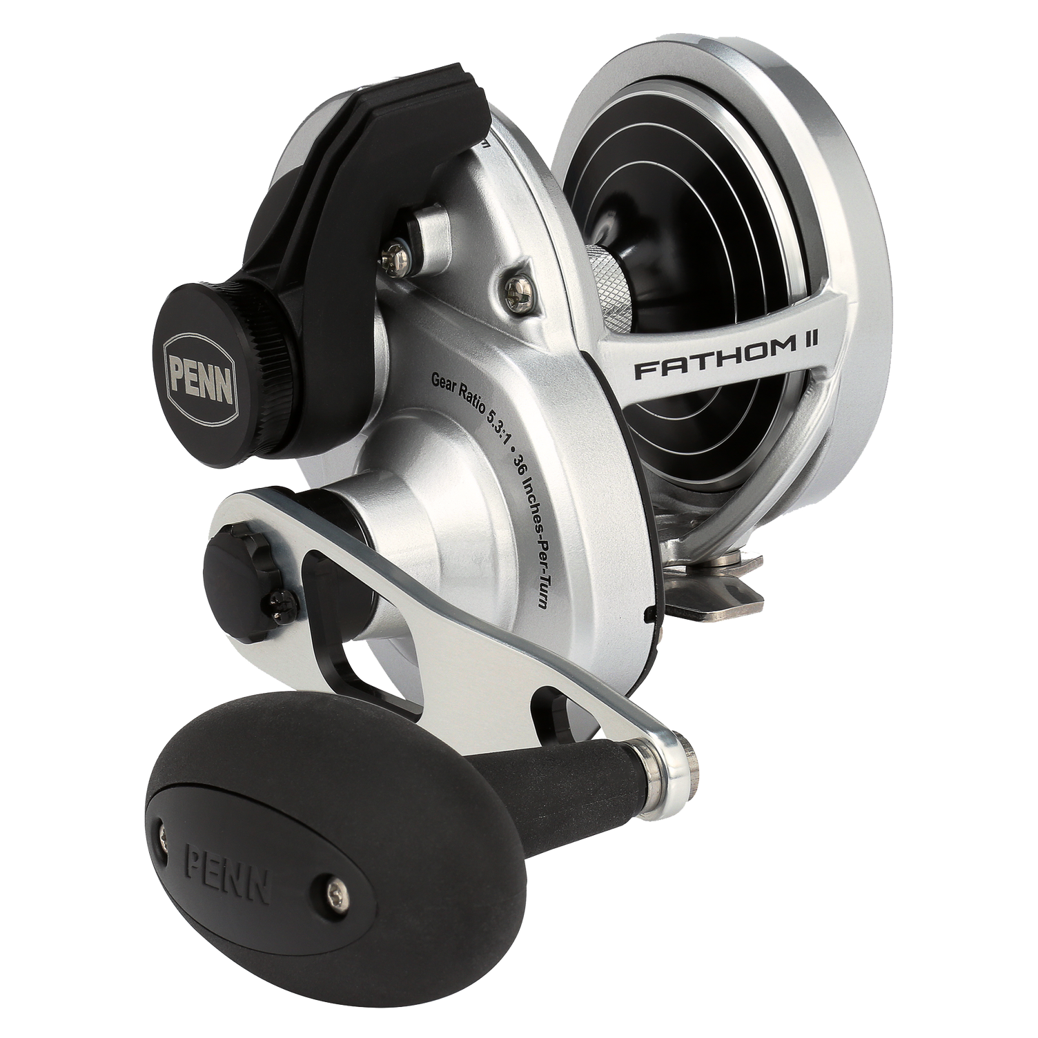 Penn Fathom LD II Silver Overhead Reel
