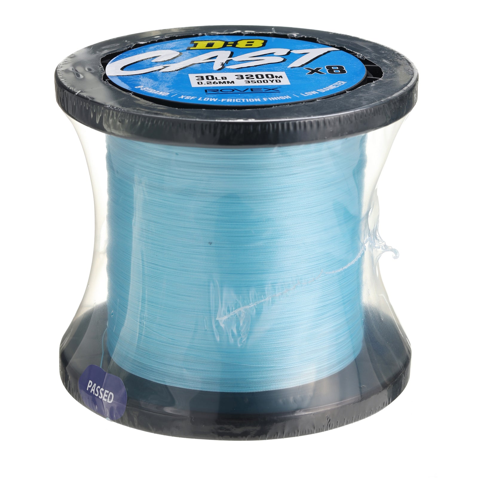 Rovex D:8 Cast Braid Glacier Blue Bulk 3500yd