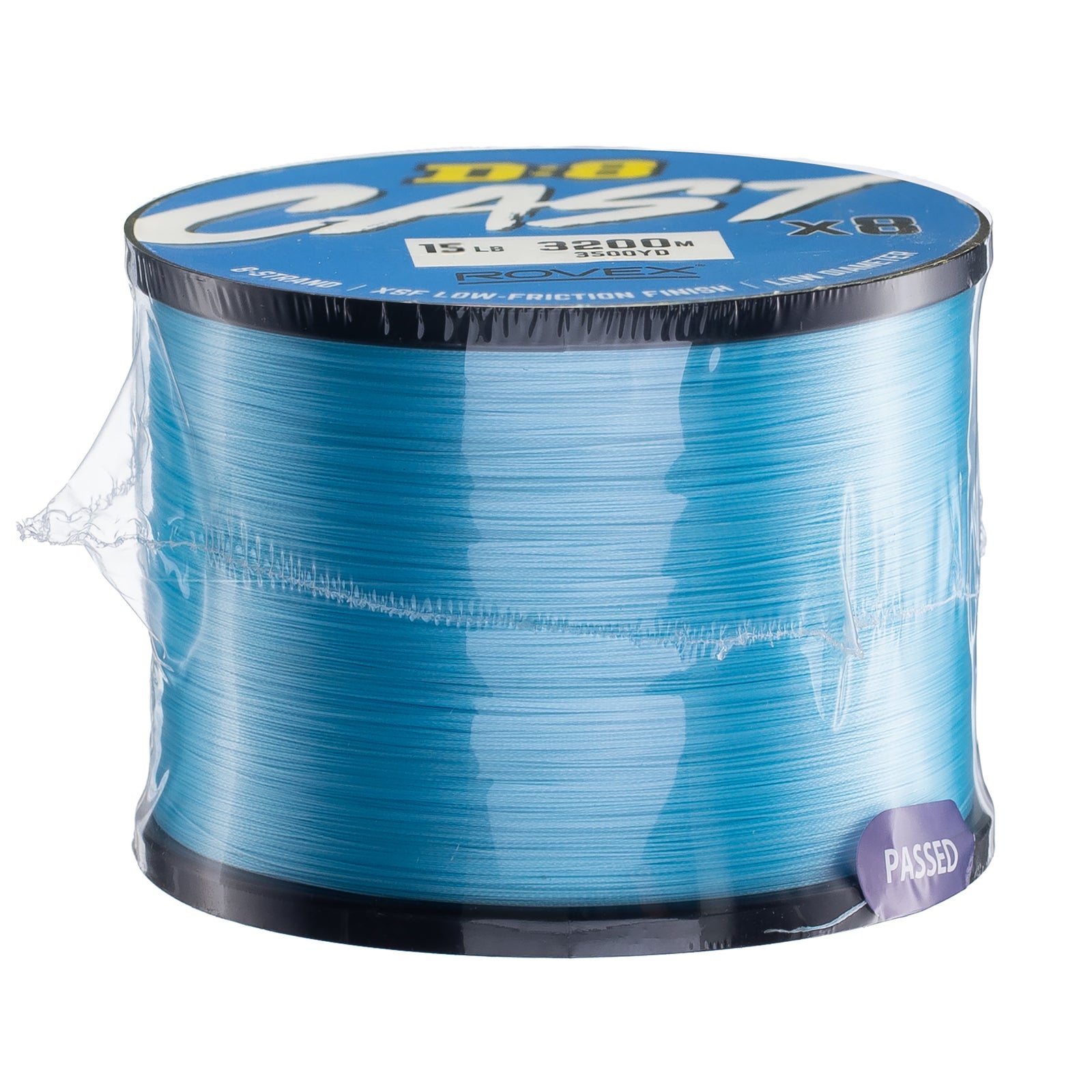 Rovex D:8 Cast Braid Glacier Blue Bulk 3500yd