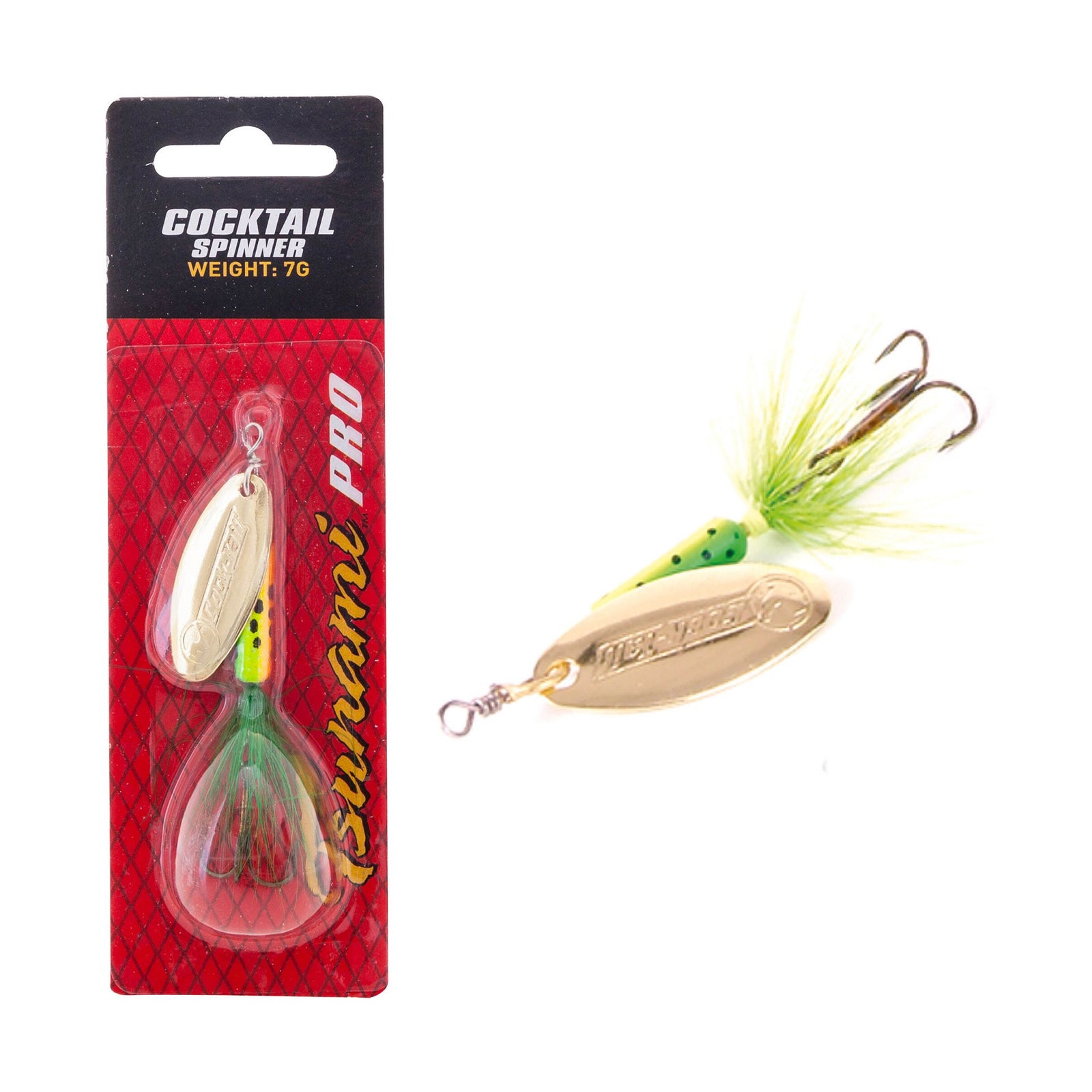 Tsunami Cocktail Spinner Lure 1/4