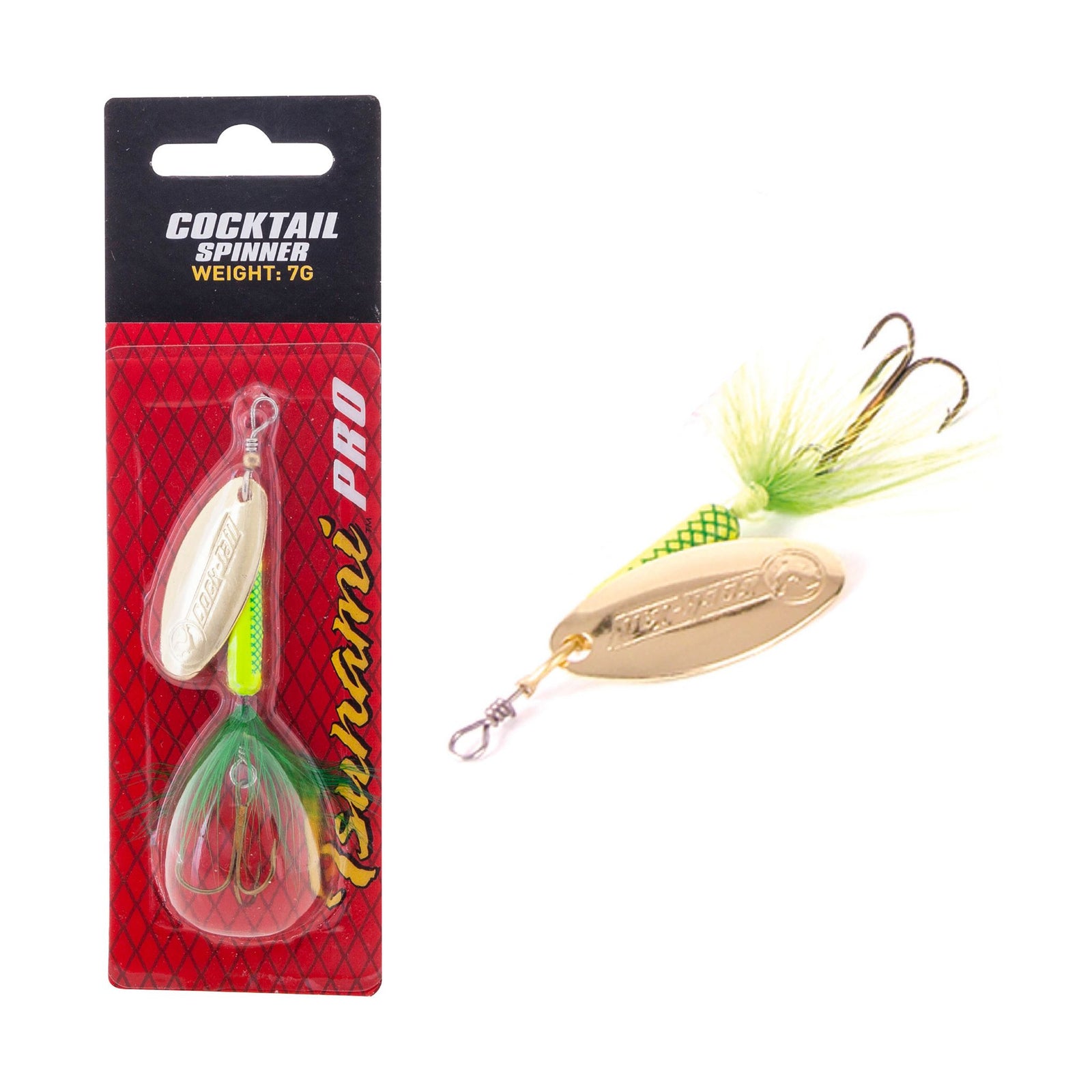 Tsunami Cocktail Spinner Lure 1/4