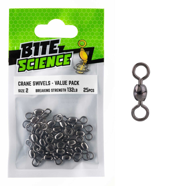 Bite Science Crane Swivel Bulk Value Pack