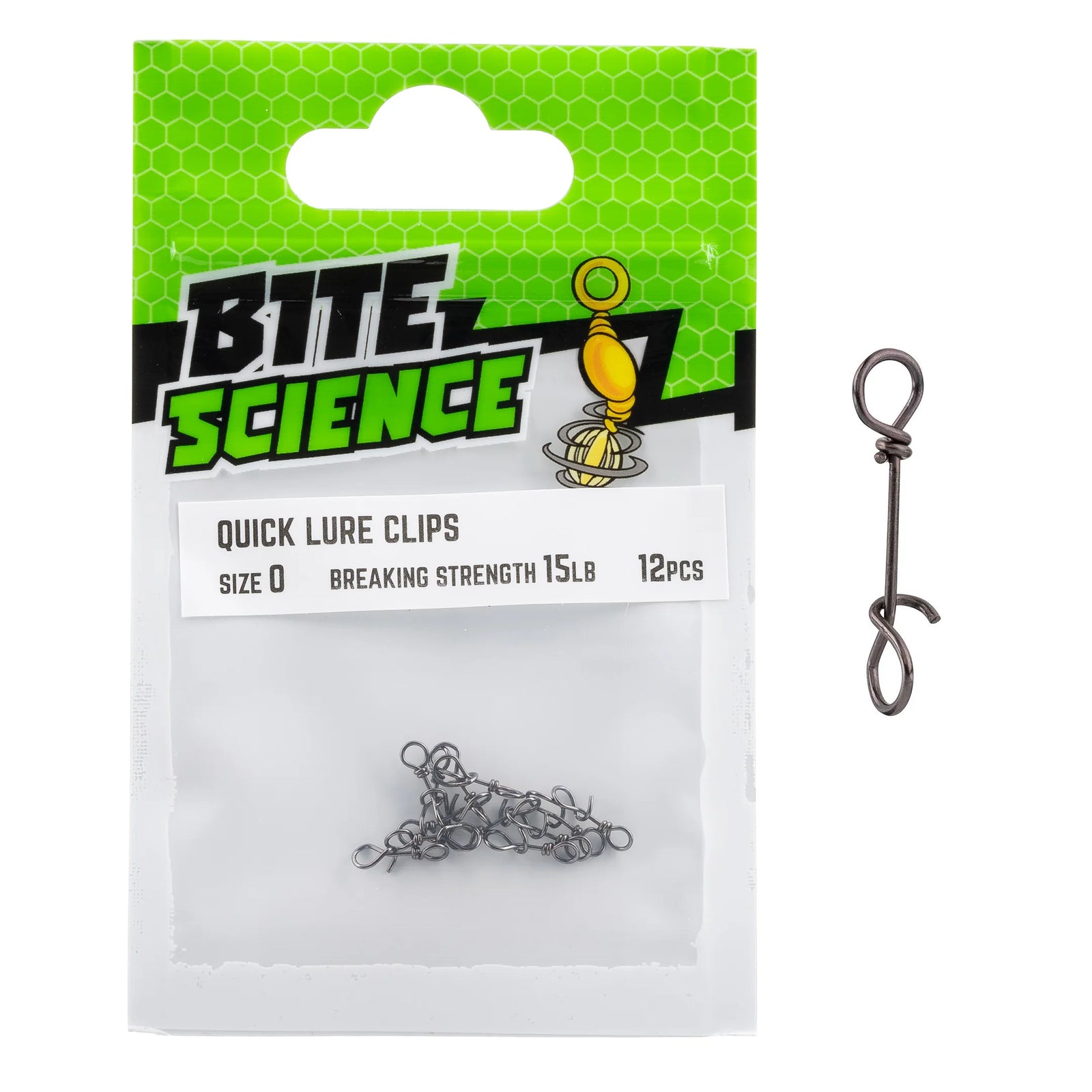 Bite Science Fast Attach Fastach Quick Clip Lure Snap