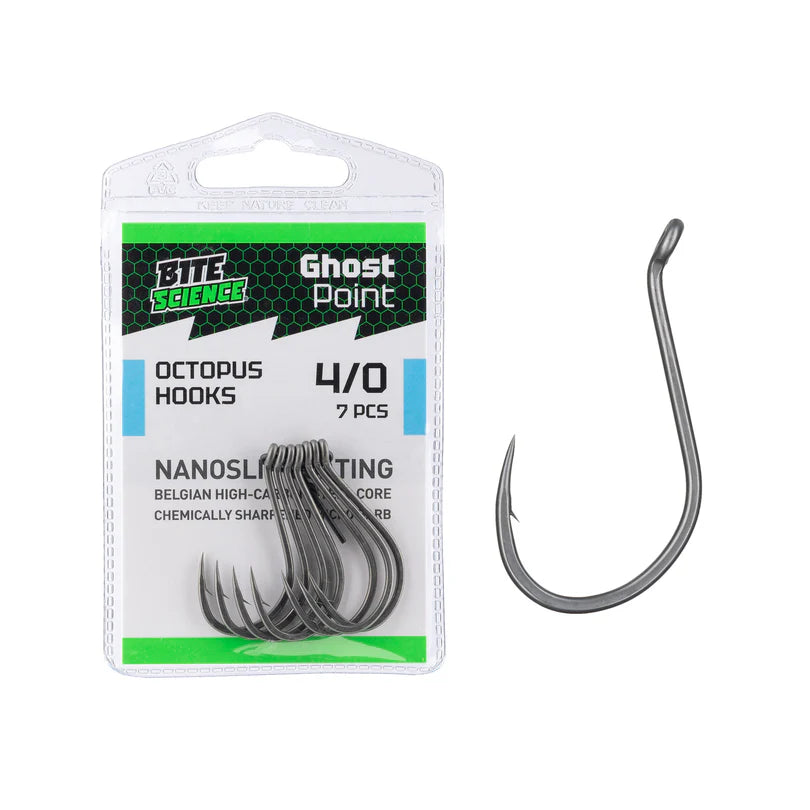 Bite Science Ghostpoint Octopus Hook Value Pack