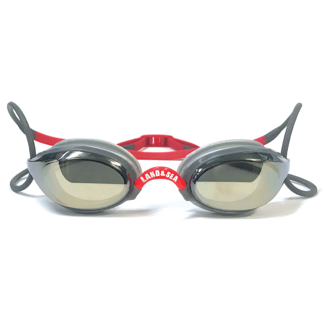 Land and Sea Mirror Swim Race Goggles