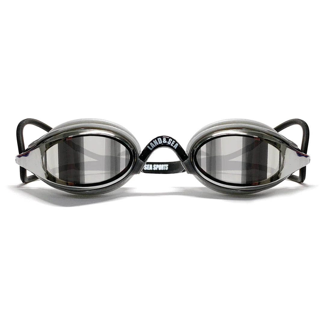 Land and Sea Mirror Swim Race Goggles