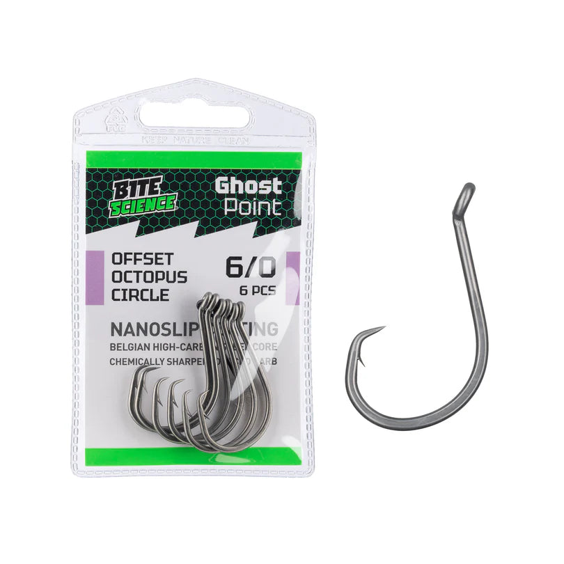 Bite Science Ghostpoint Octopus Circle Hook Value Pack