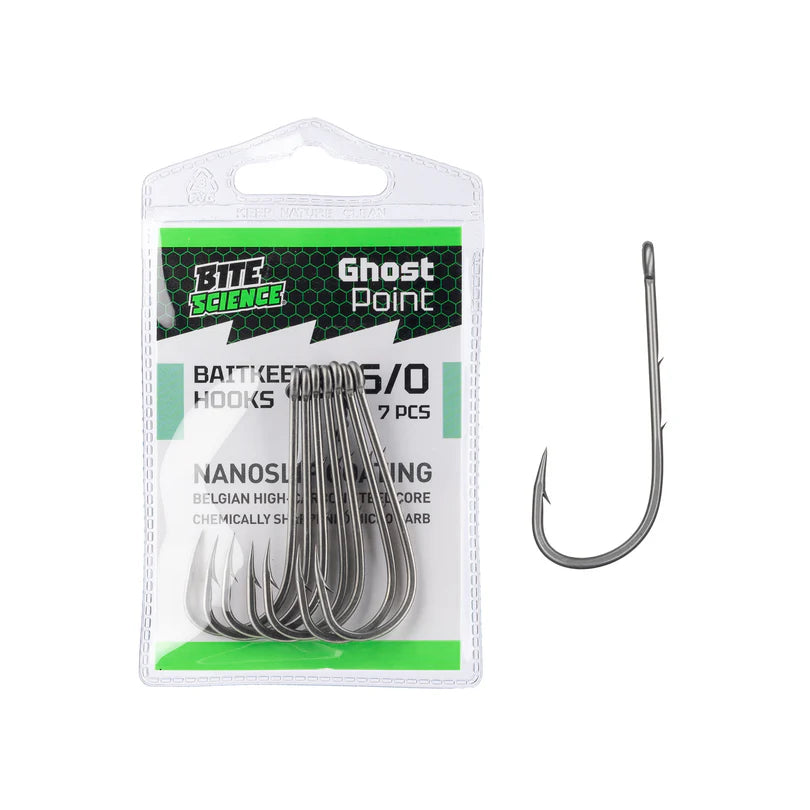 Bite Science Ghostpoint Baitkeeper Hook Value Pack