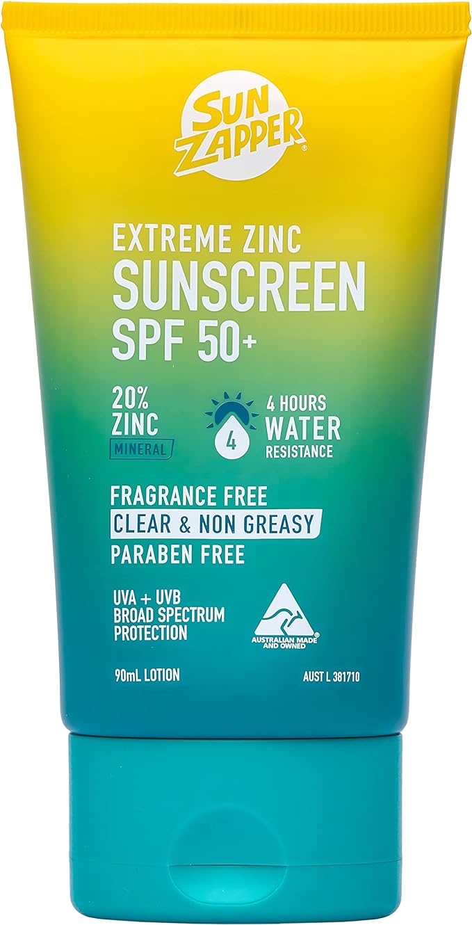 Sun Zapper Zinc Sunscreen Cream 100g