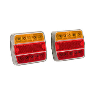 Axis 762624 LED Trailer Light Set 12v