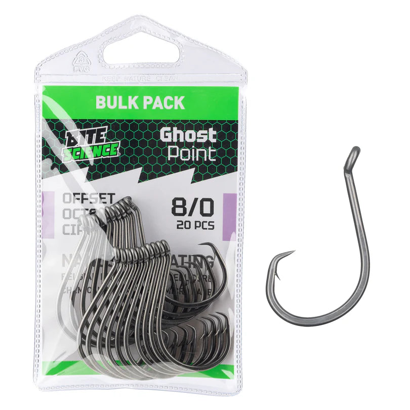 Bite Science Ghostpoint Octopus Circle Hook Bulk Value Pack
