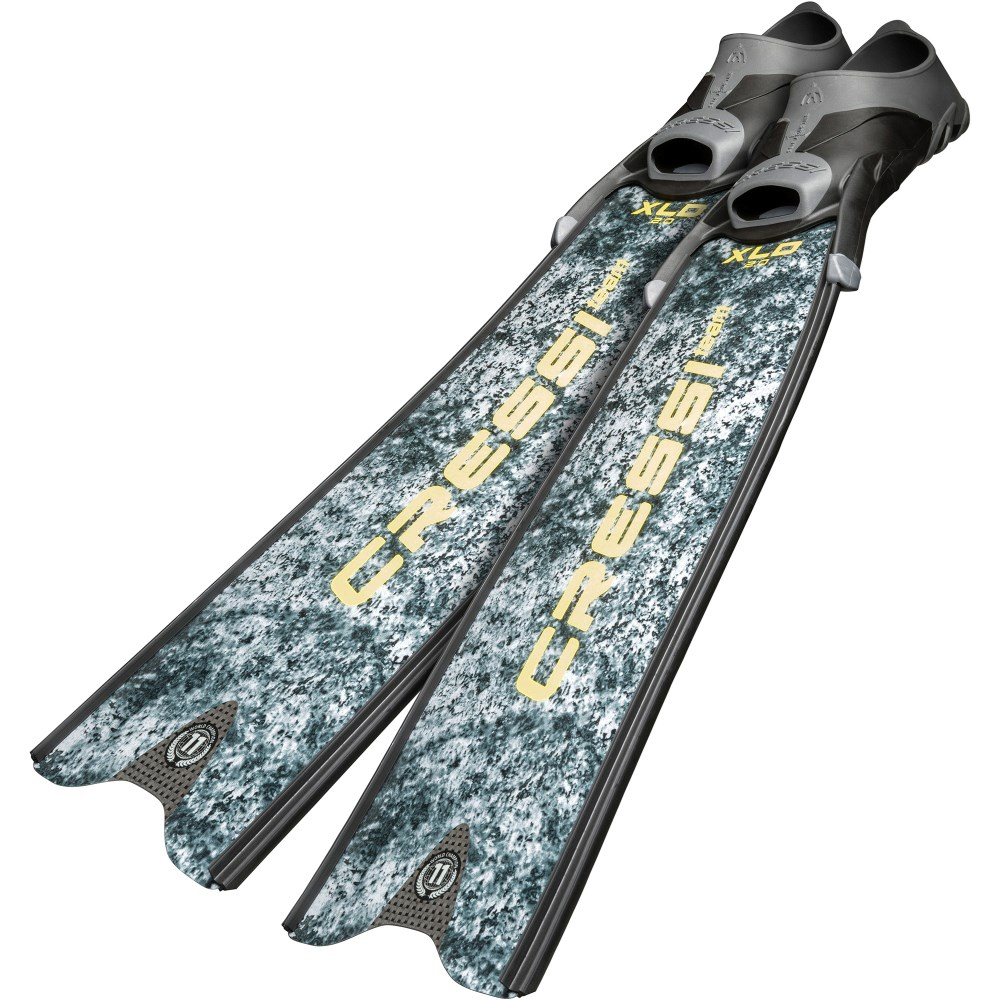 Cressi Gara Modular Turbo Team Carbon Blade Fin XLD Grey Camo