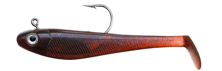 Bite Science Thump Shad Rigged Paddle Tail Soft Plastic Lure 4 Inch