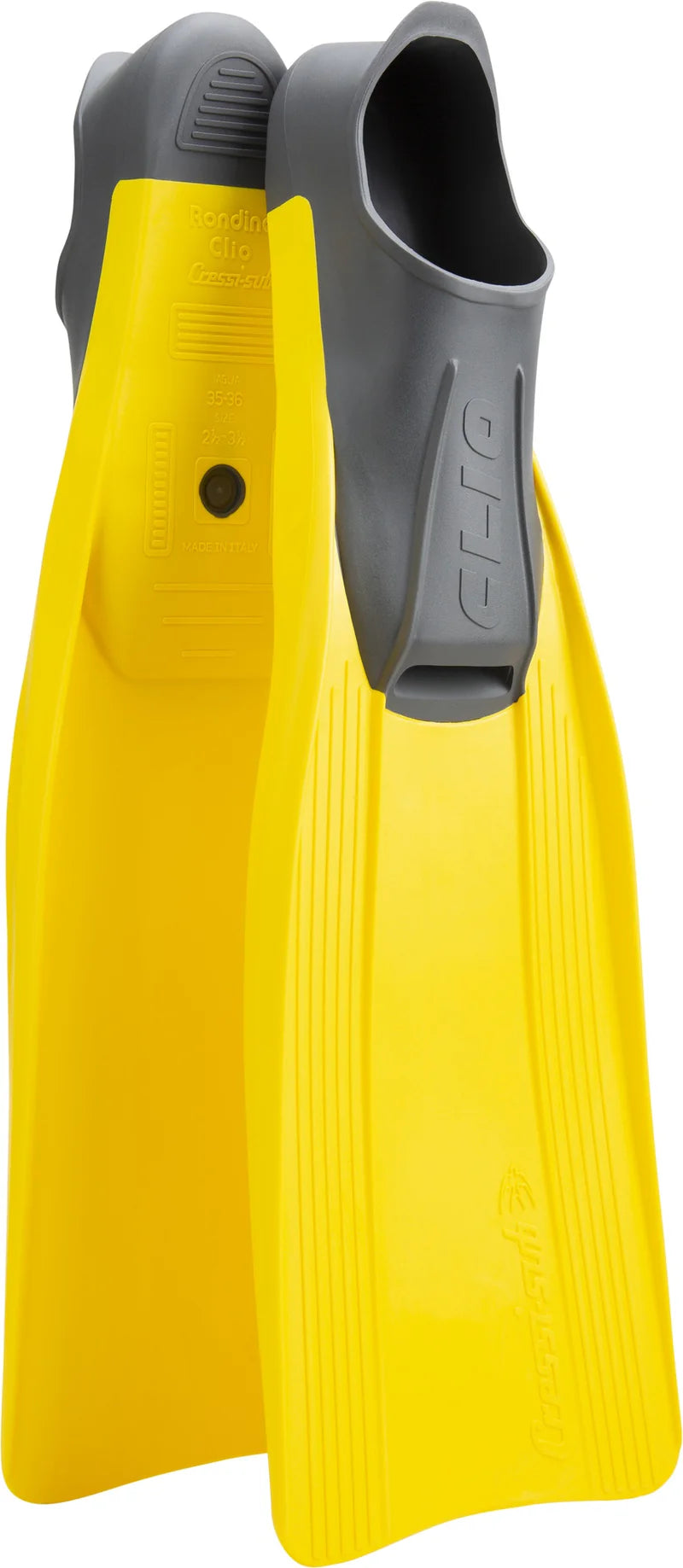 Cressi Clio Fins Yellow Junior Kids