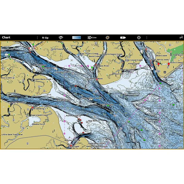 Humminbird Coastmaster Standard Charts Nav Card