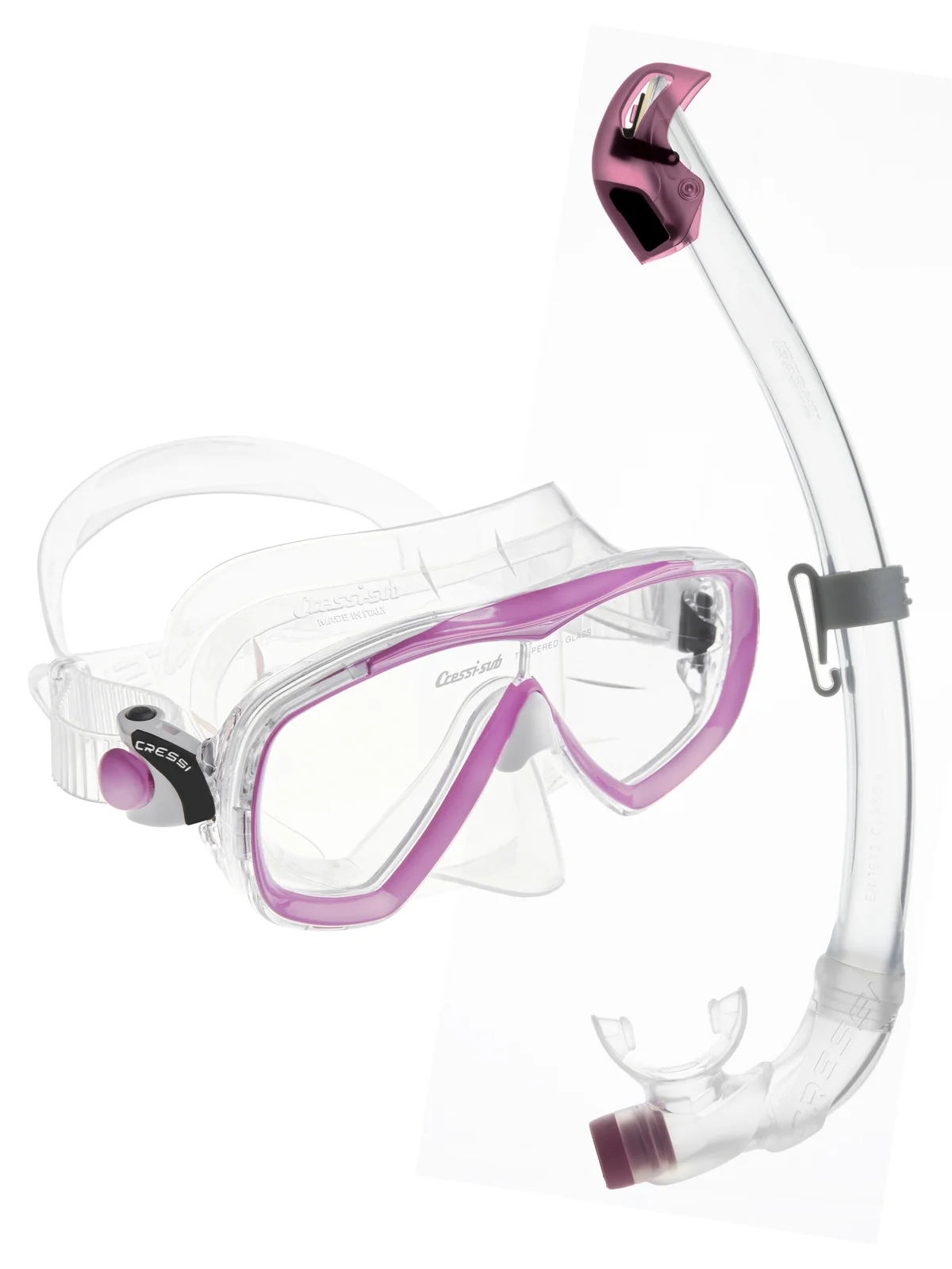 Cressi Estrella Seal Dry Mask Snorkel Set
