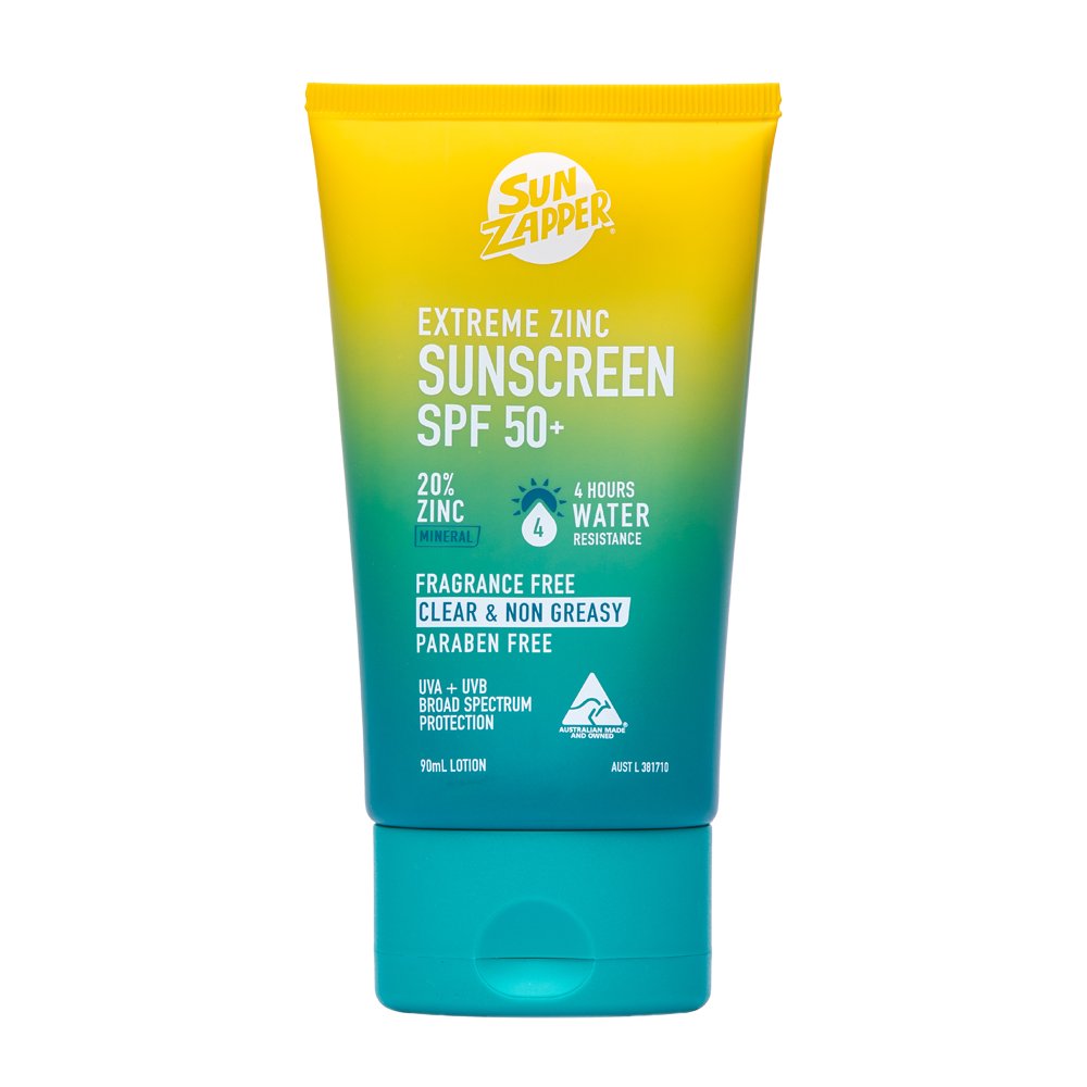 Sun Zapper Zinc Sunscreen Lotion 90ml
