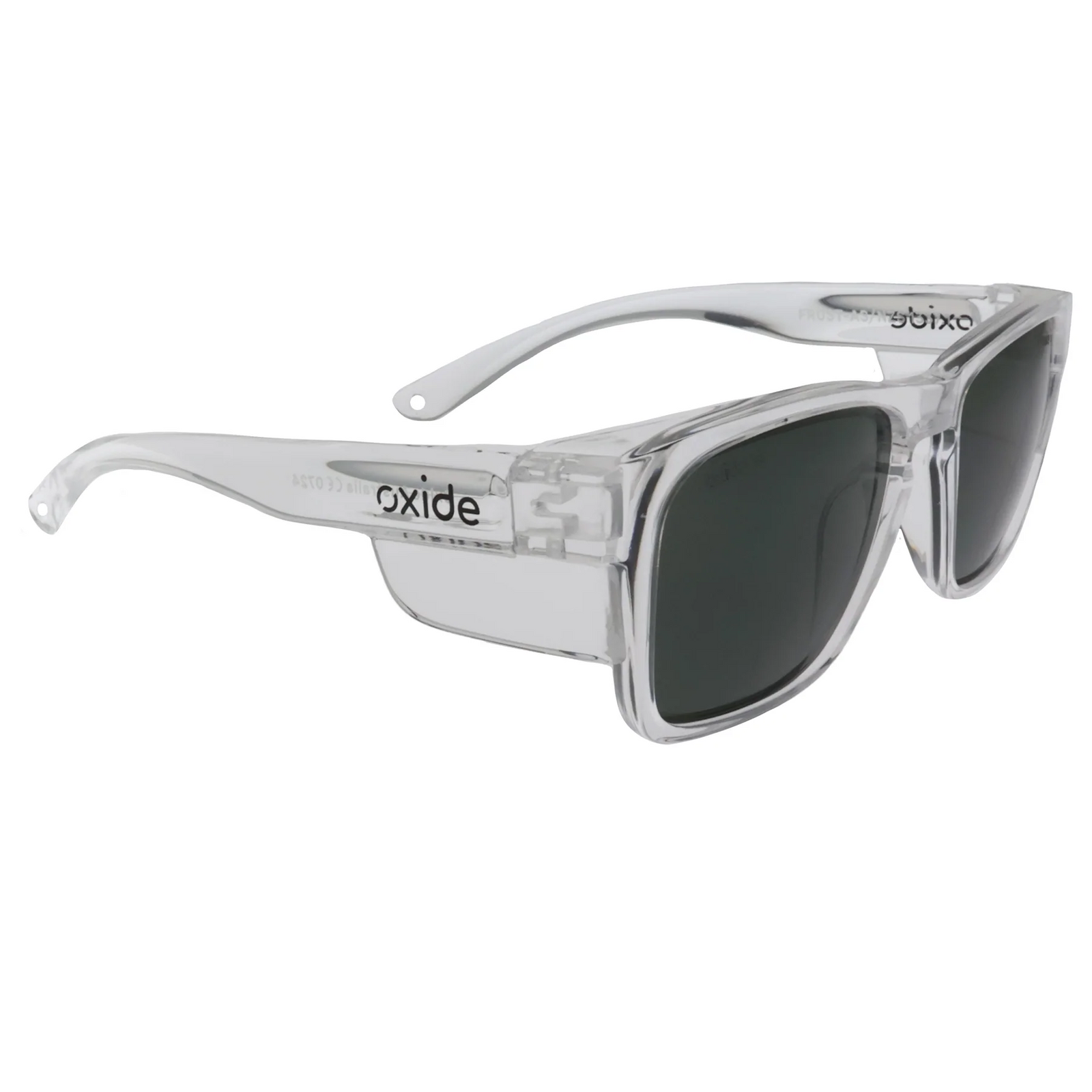 Oxide Frost Clear Safety Sunglasses