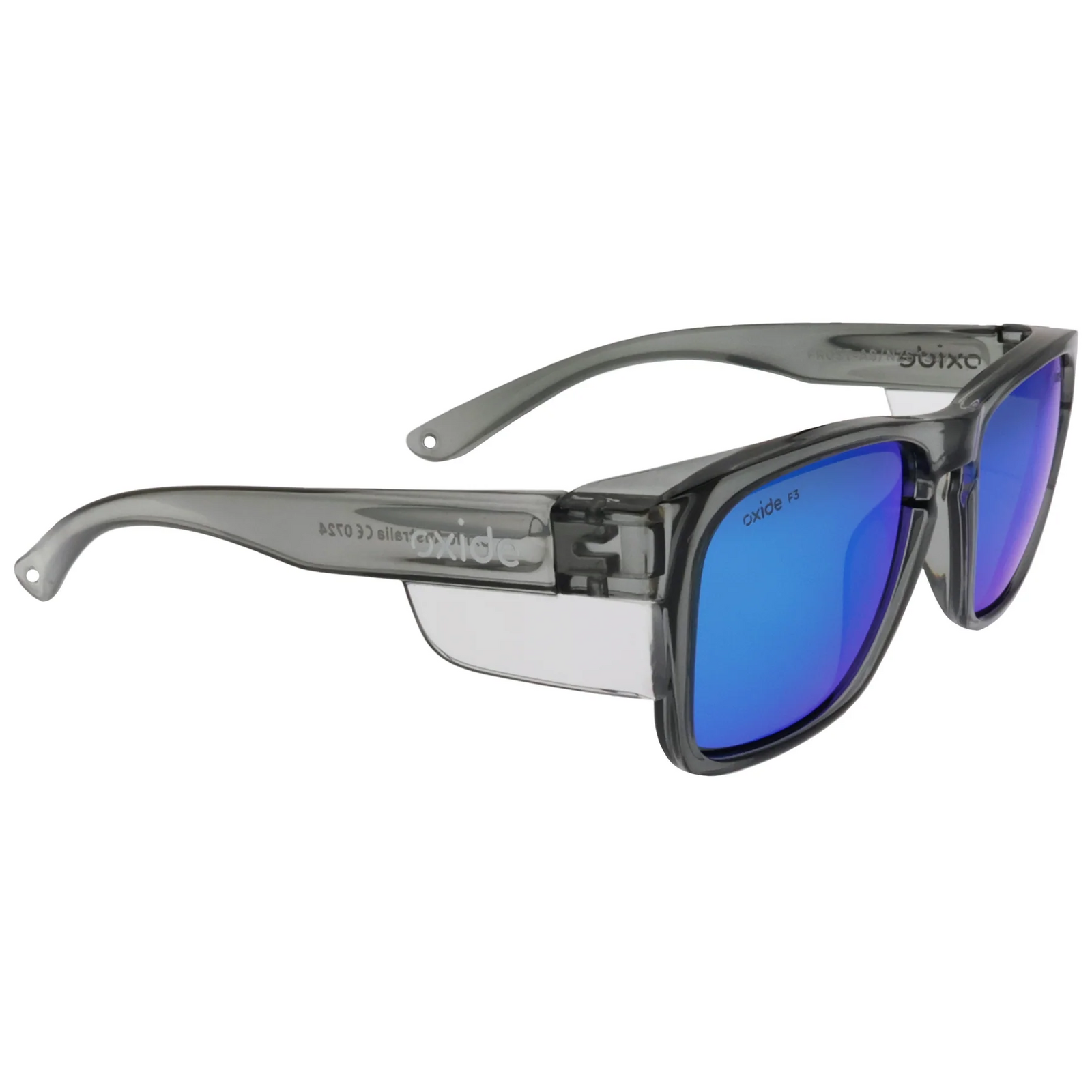 Oxide Frost Grey Safety Sunglasses