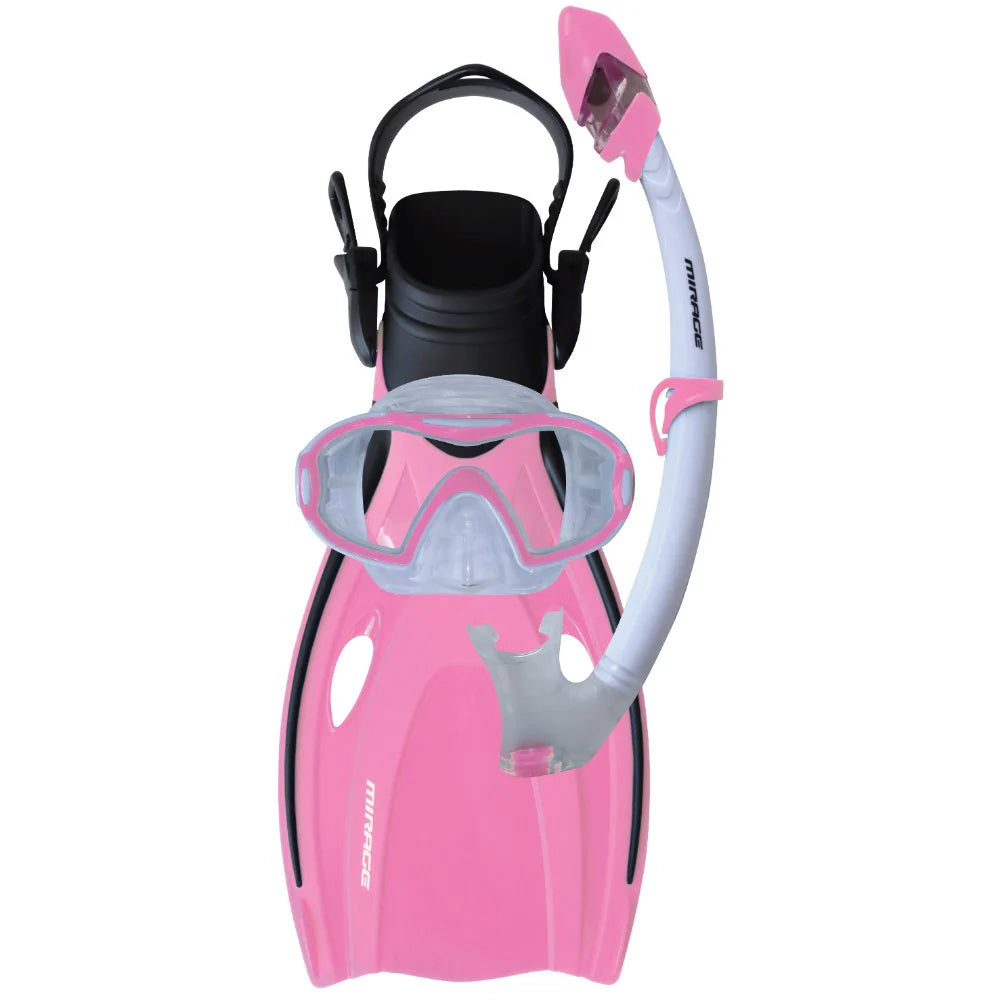Mirage Horizon Dry Junior Mask Snorkel Fin Set