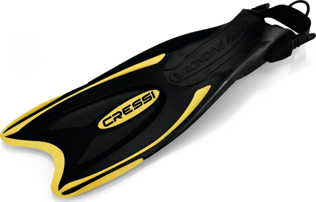 Cressi Palau Adjustable Fin Black Yellow