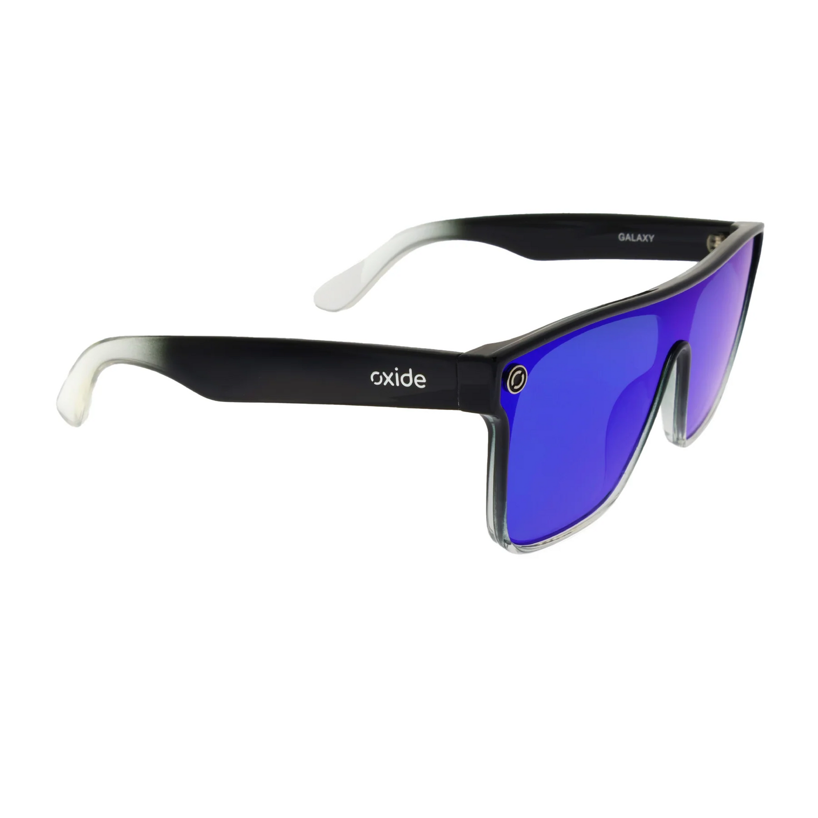 Oxide Galaxy Black Clear Sunglasses