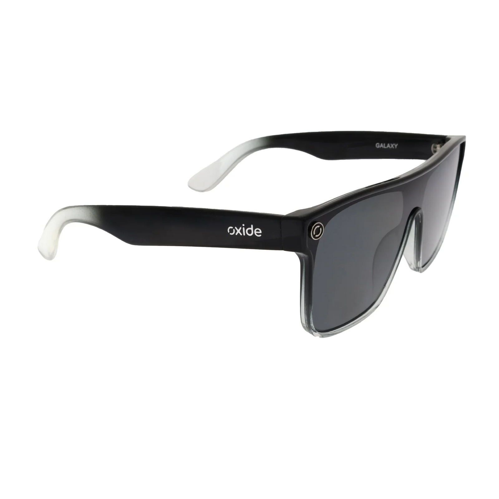 Oxide Galaxy Black Clear Sunglasses