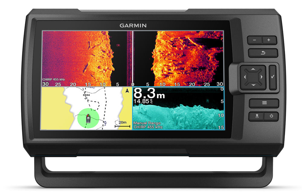 Garmin Striker Vivid 9SV with GT52HW-TM Transducer Fishfinder Sounder 010-02554-01