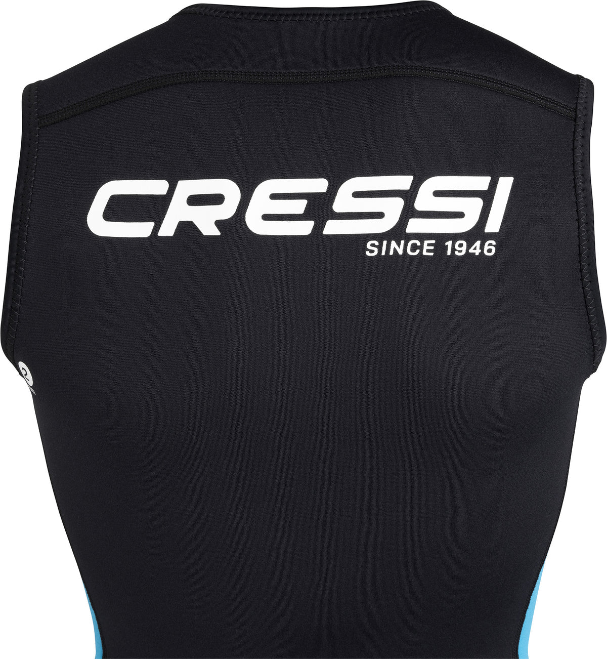 Cressi Guardian Lady Wetsuit Vest Black Aquamarine 2mm