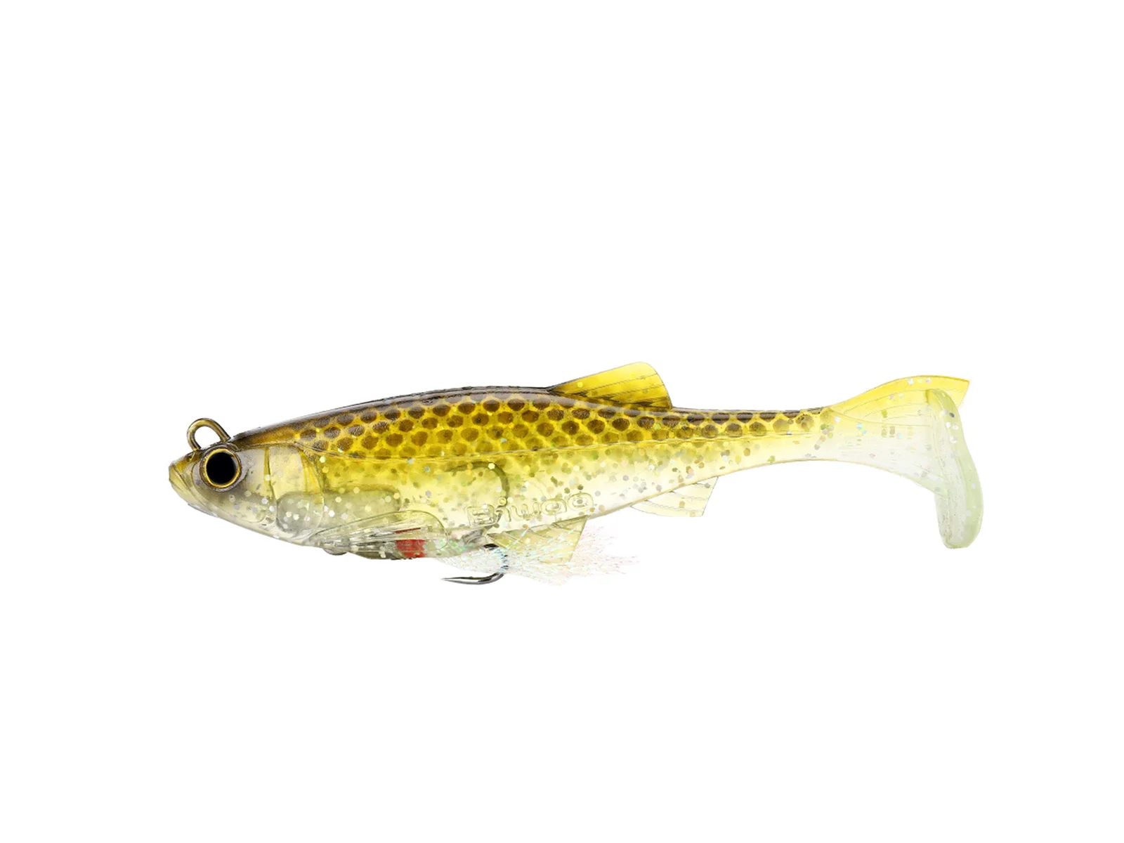 Biwaa Kapsiz HD Kast Soft Plastic Swimbait Lure Rigged 9in