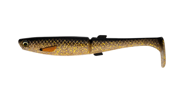 Daiwa Bait Junkie Mega Minnow 6.5in Black Gold