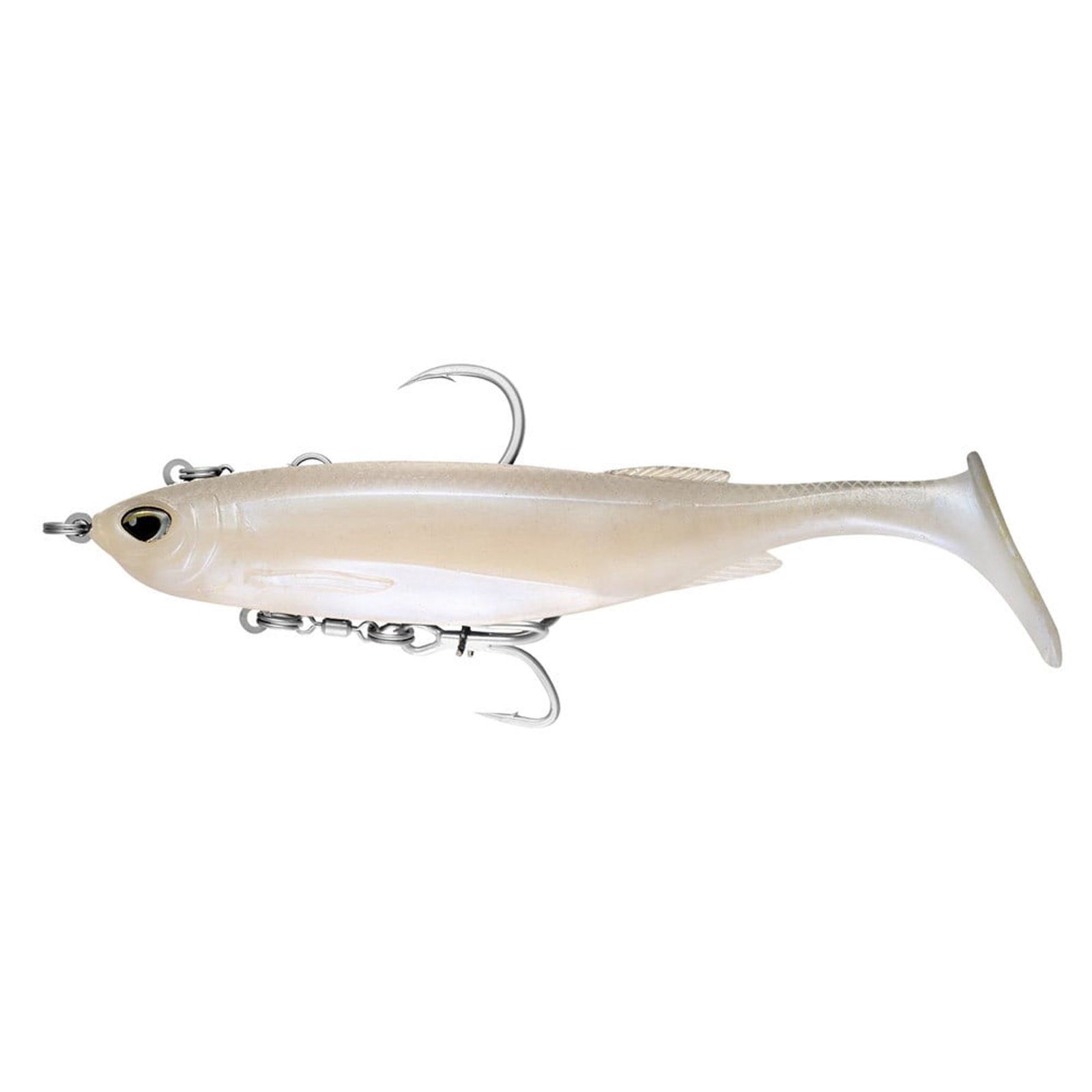 Nomad Design Live Ops Maniax Rigged Swimbait Soft Plastic Lure 6in