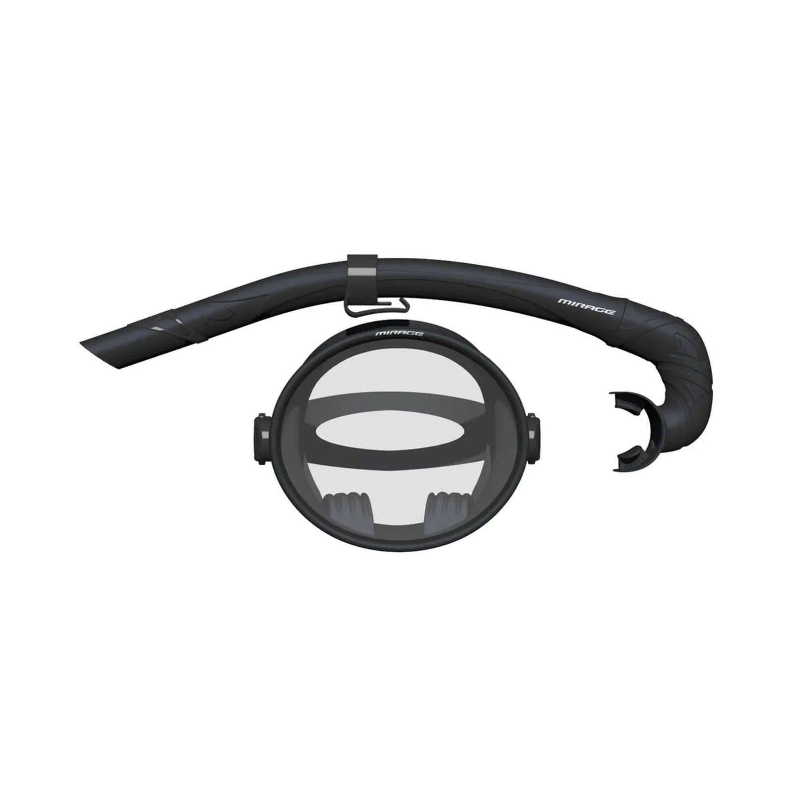 Mirage Oceania Round Mask Snorkel Set