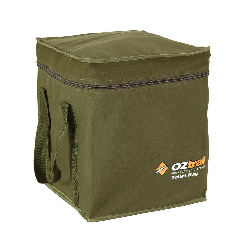 Oztrail Canvas Camping Toilet Storage Bag