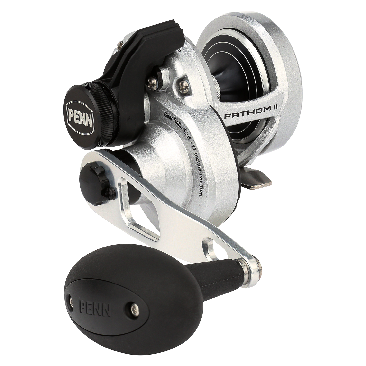 Penn Fathom LD II Silver Overhead Reel