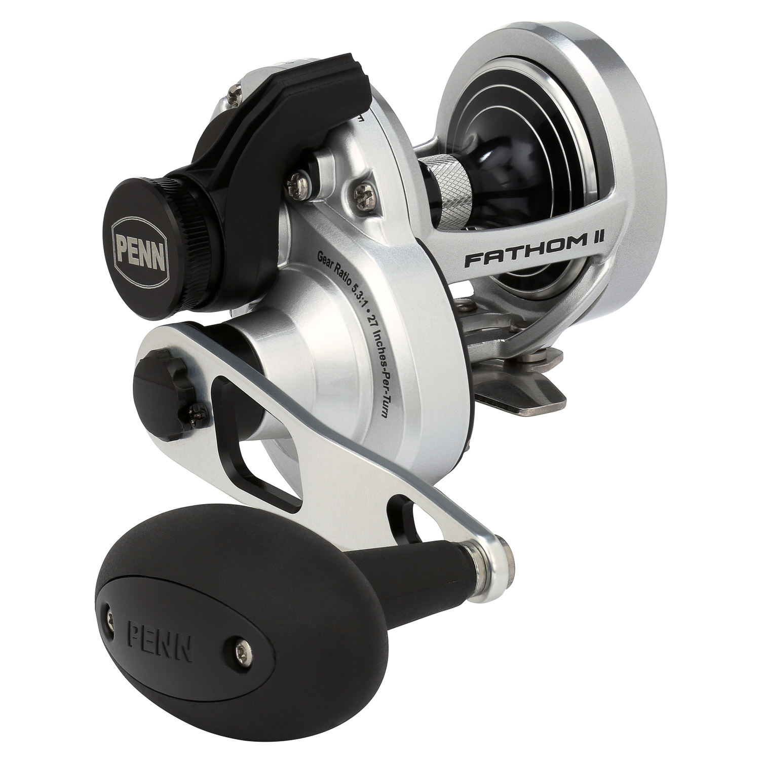 Penn Fathom LD II Silver Overhead Reel