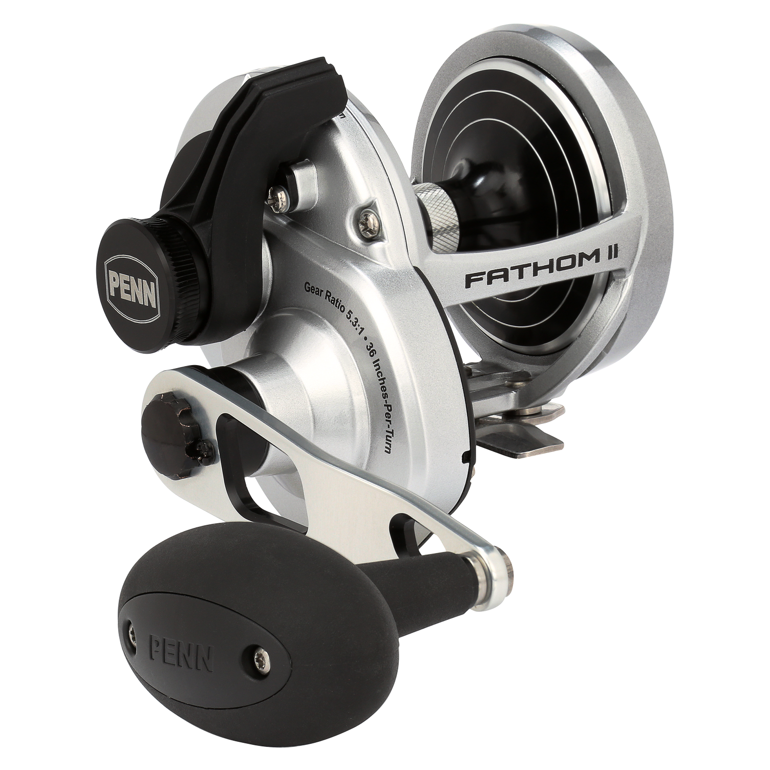Penn Fathom LD II Silver Overhead Reel