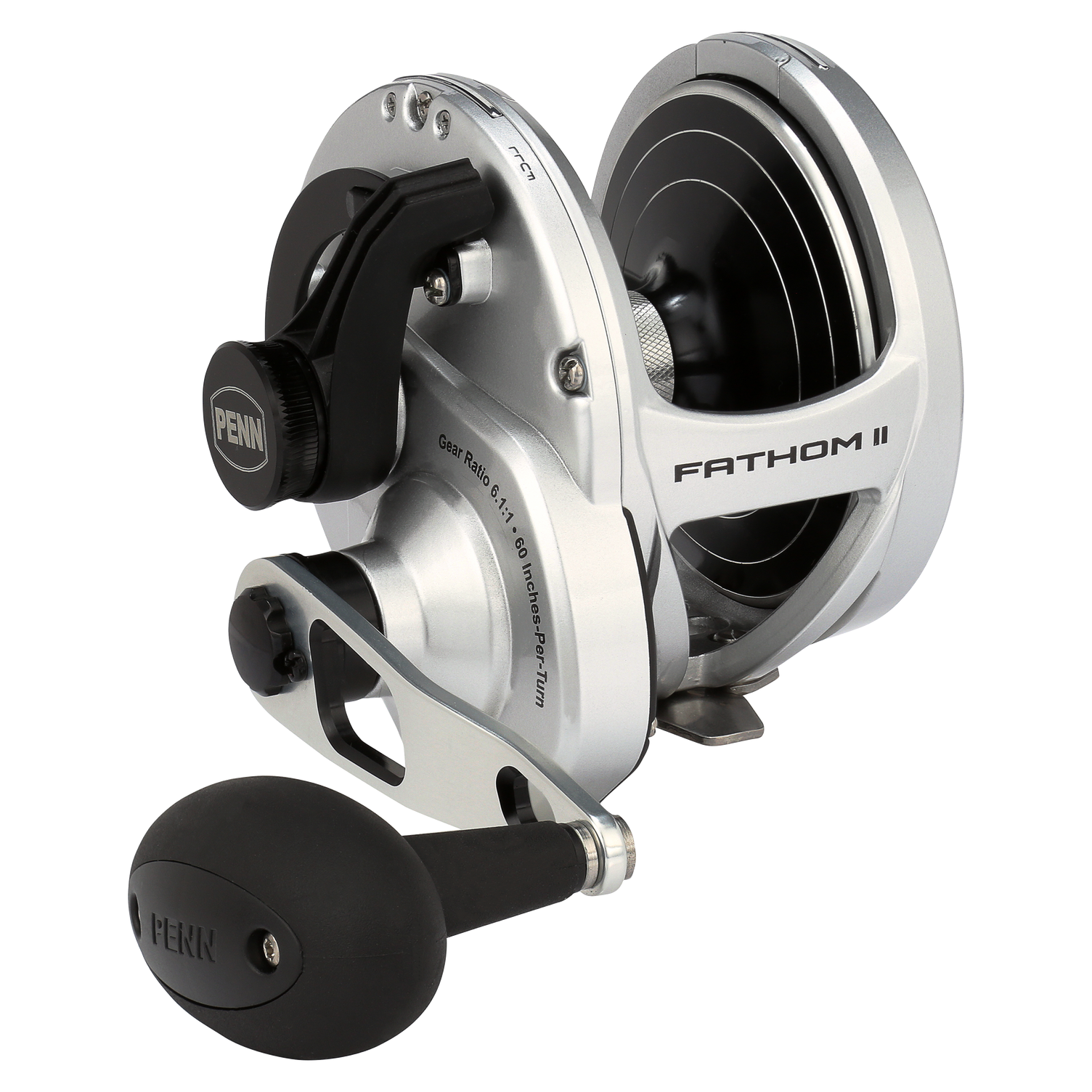 Penn Fathom LD II Silver Overhead Reel
