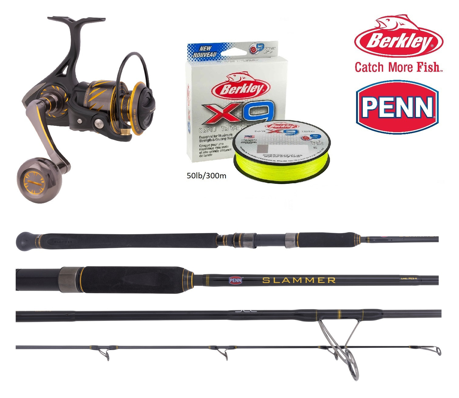 Penn Authority Shore Power Casting Combo