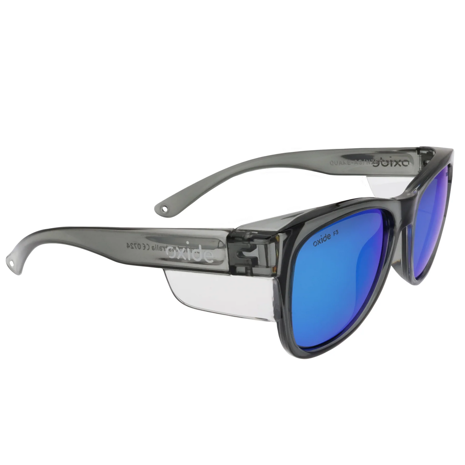 Oxide Quake Grey Safety Sunglasses