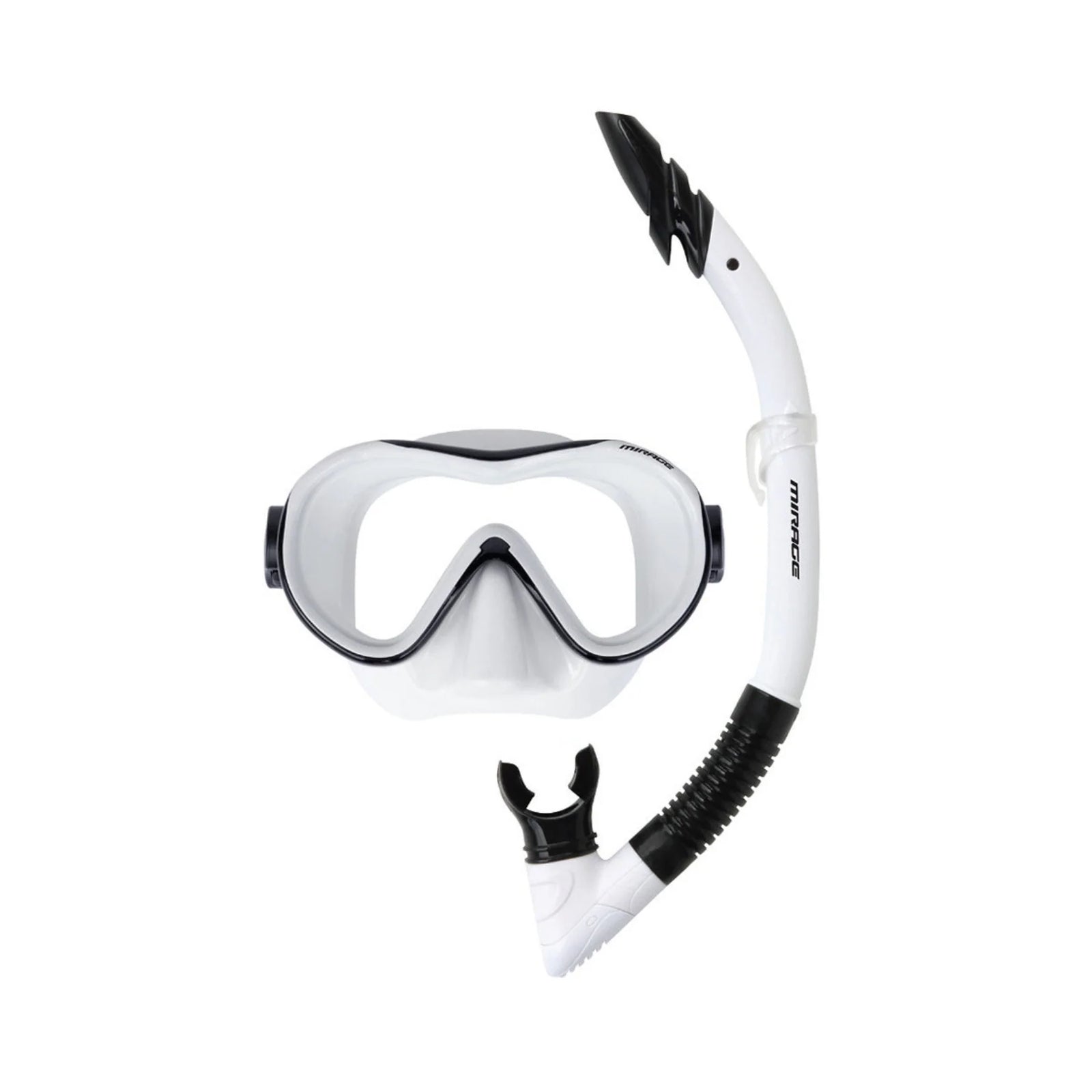 Mirage Phantom Mask Snorkel Fin Set White